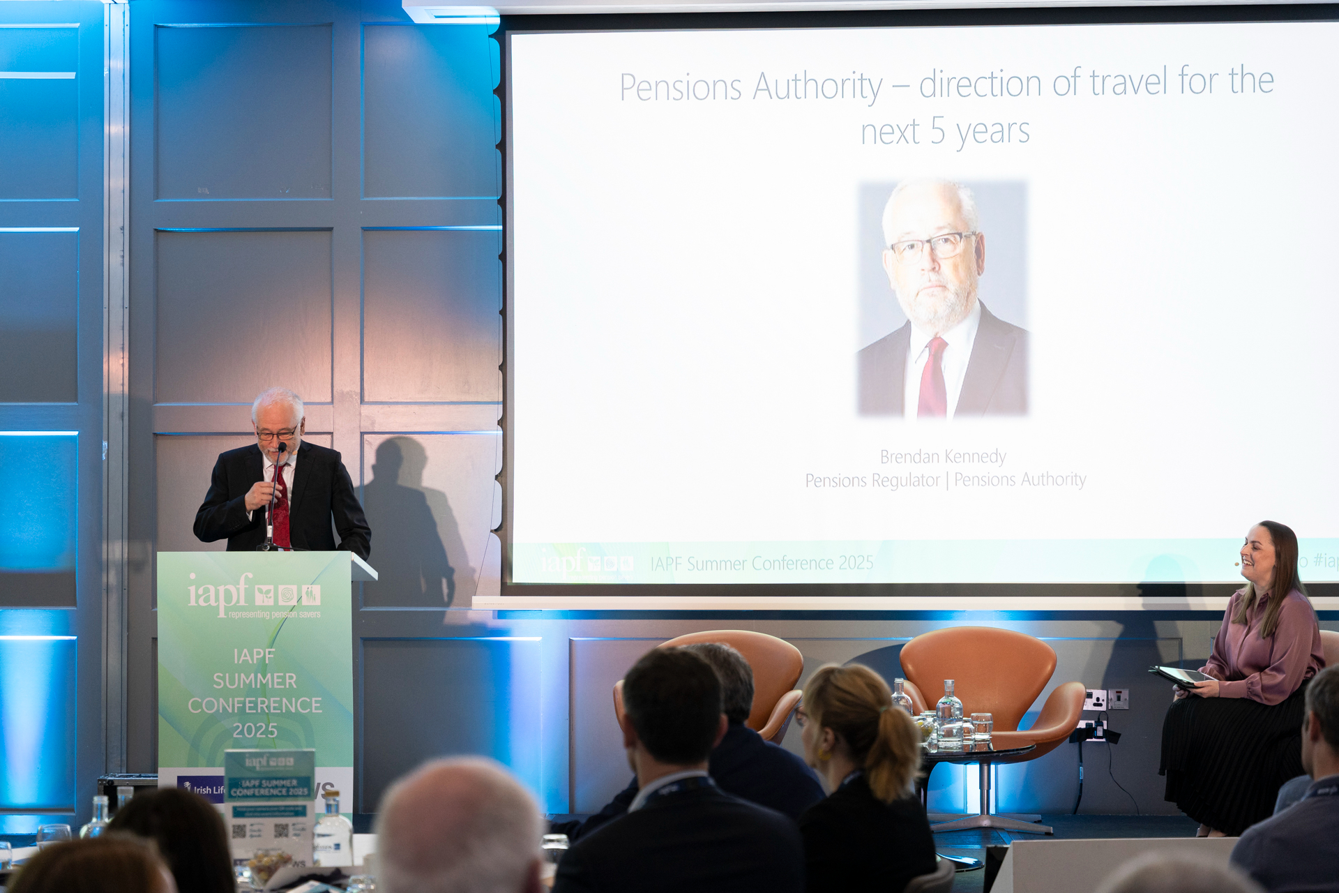 Presentation by Brendan Kennedy to the Irish Association of Pension Funds’ Summer Conference